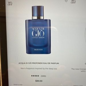 Aqua Di Gio Fragrance